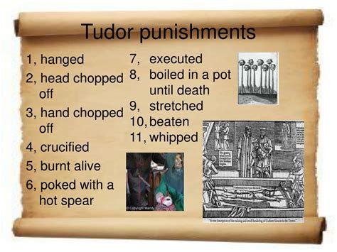 facts about tudor punishments.